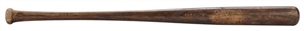 Babe Ruth Signed and Inscribed Hillerich & Bradsby Model Bat- Possible Exhibition Game Use (JSA)